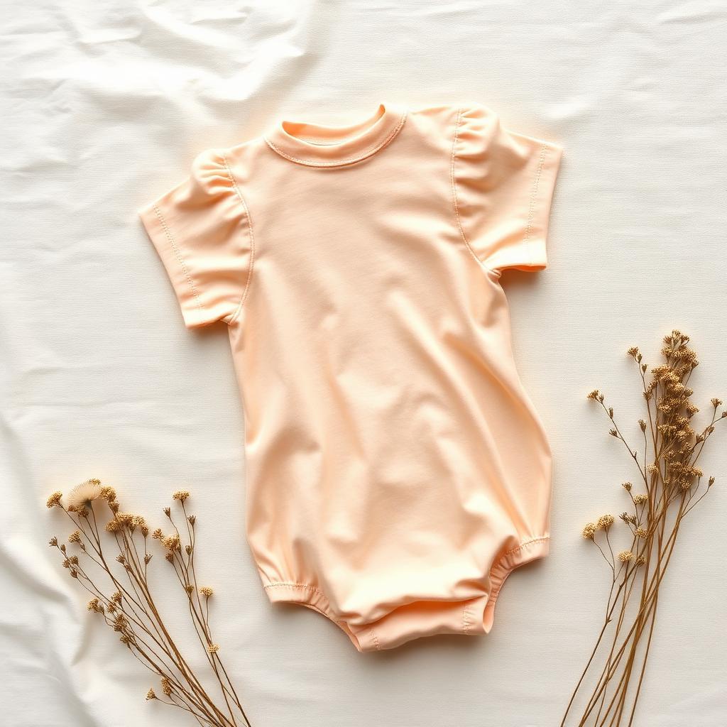 Terracotta Petal Romper